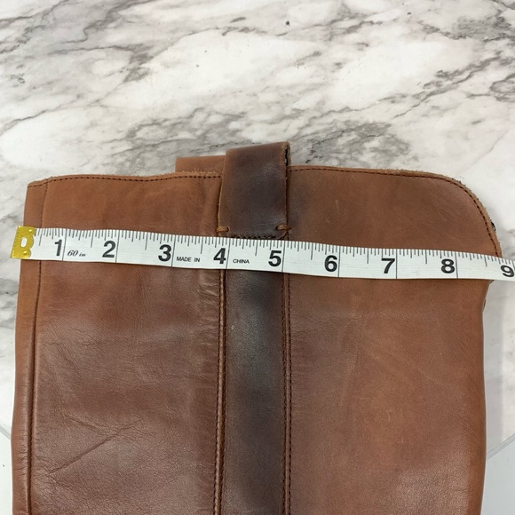 Arturo Chiang Georgex Leather Knee-High Boots 10 Rustic Bohemian Classic Preppy - Picture 15 of 16